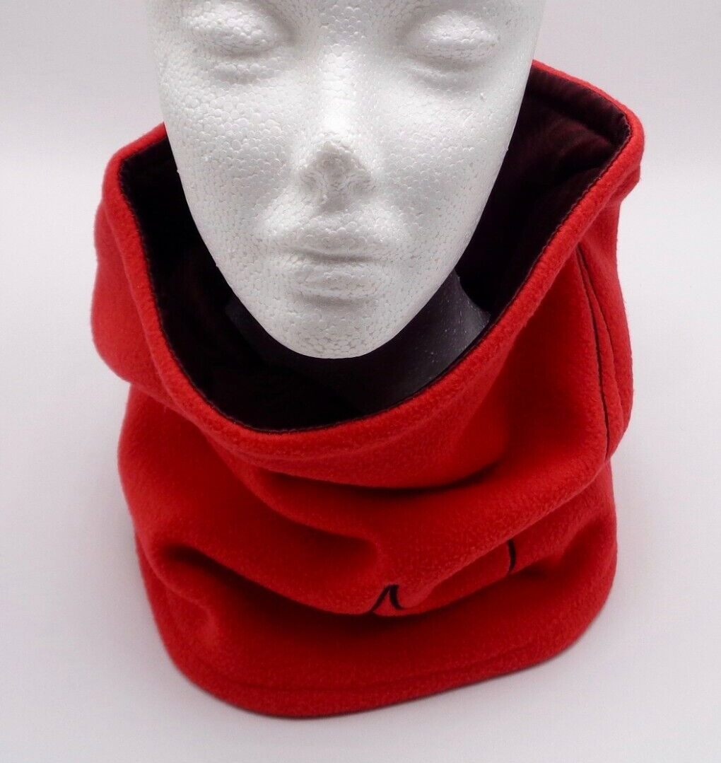 【SALE!!】 88. TFW49 DOWN NECK WARMER Nike Neck Warmer 2.0 Adult Reversible Fleece University Red/Black
