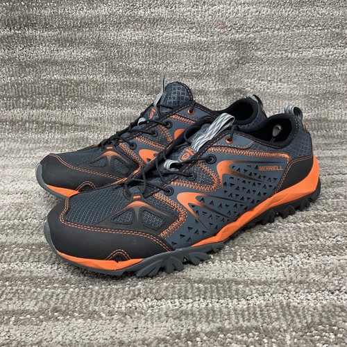 Water Hiking Shoes Grey Orange J35821 