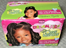 AFRICAN PRIDE DREAM KIDS OLIVE MIRACLE NO-LYE CREME RELAXER