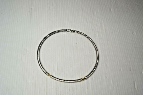 David Yurman 925 Sterling Silver 14k 
