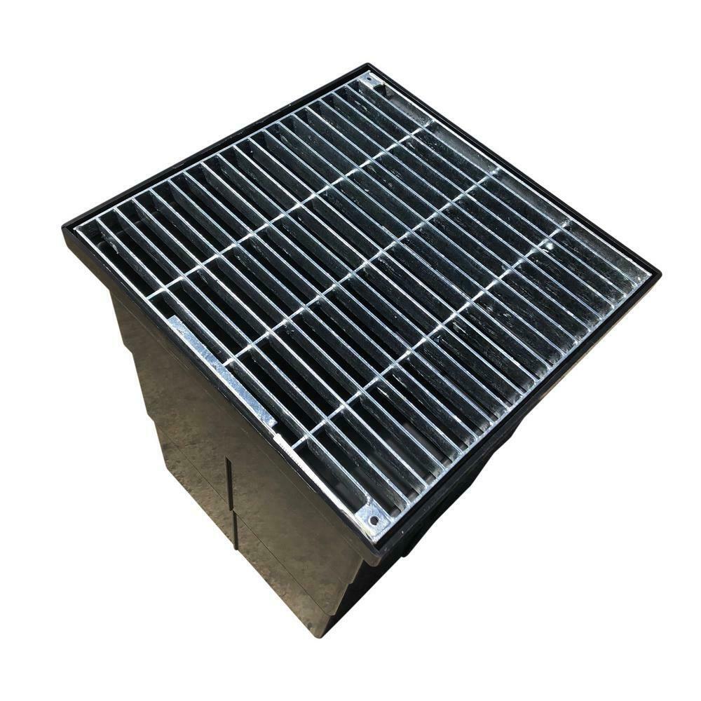 18 In. Storm Water Pit & Catch Basin Modular Trench & Channel Drain