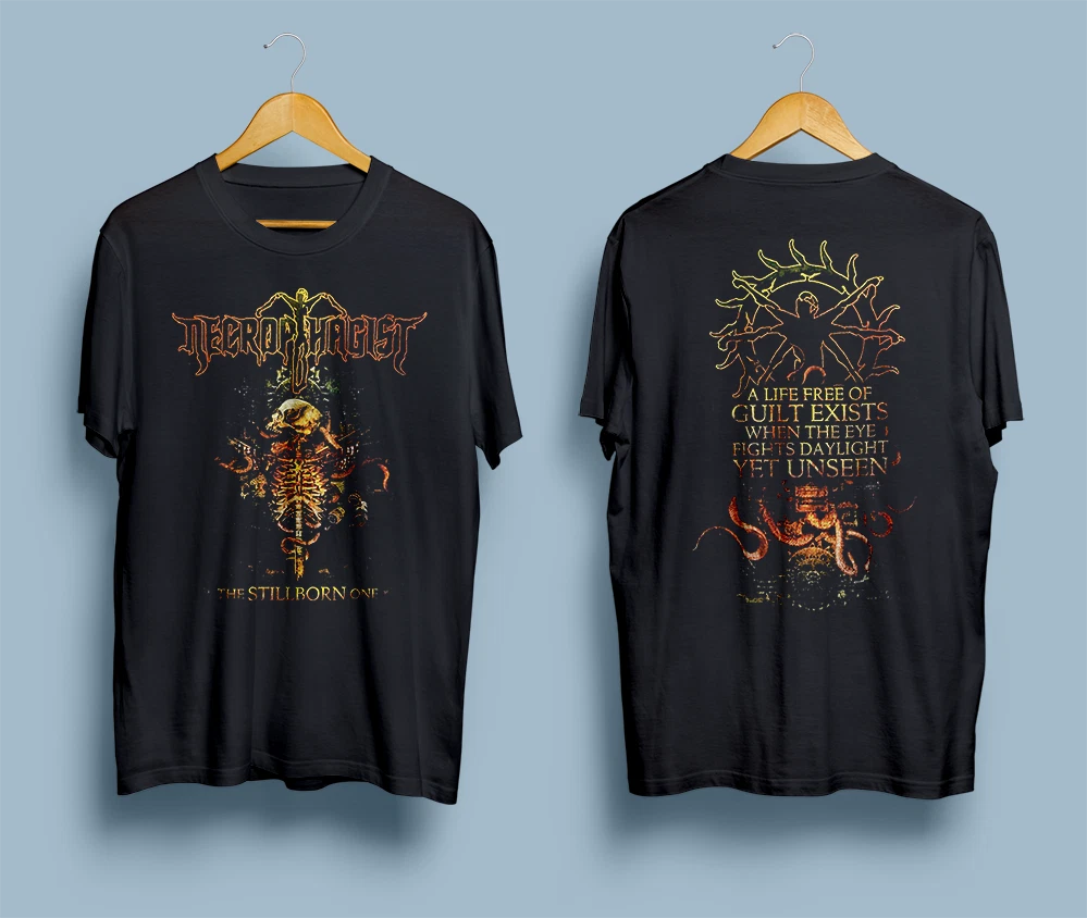Necrophagist t shirt top