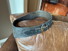 32" Wild West Hip Gun Belt Holster Old Western Cowboy Leather Heavy Duty Germany