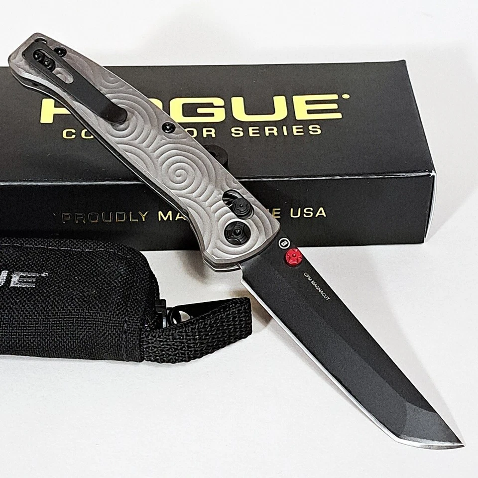 Hogue Knife 24990-LIM Titanium Mysto COLLECTOR SERIES Tanto Magnacut Folding NEW - Image 2 of 3