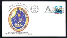 SPACE SHUTTLE ATLANTIS STS-30 LAUNCH Space Cover W3105 