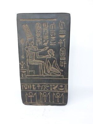 UNIQUE ANCIENT EGYPTIAN STATUE of Goddess Sekhmet Pharaonic heavy Stone handmade