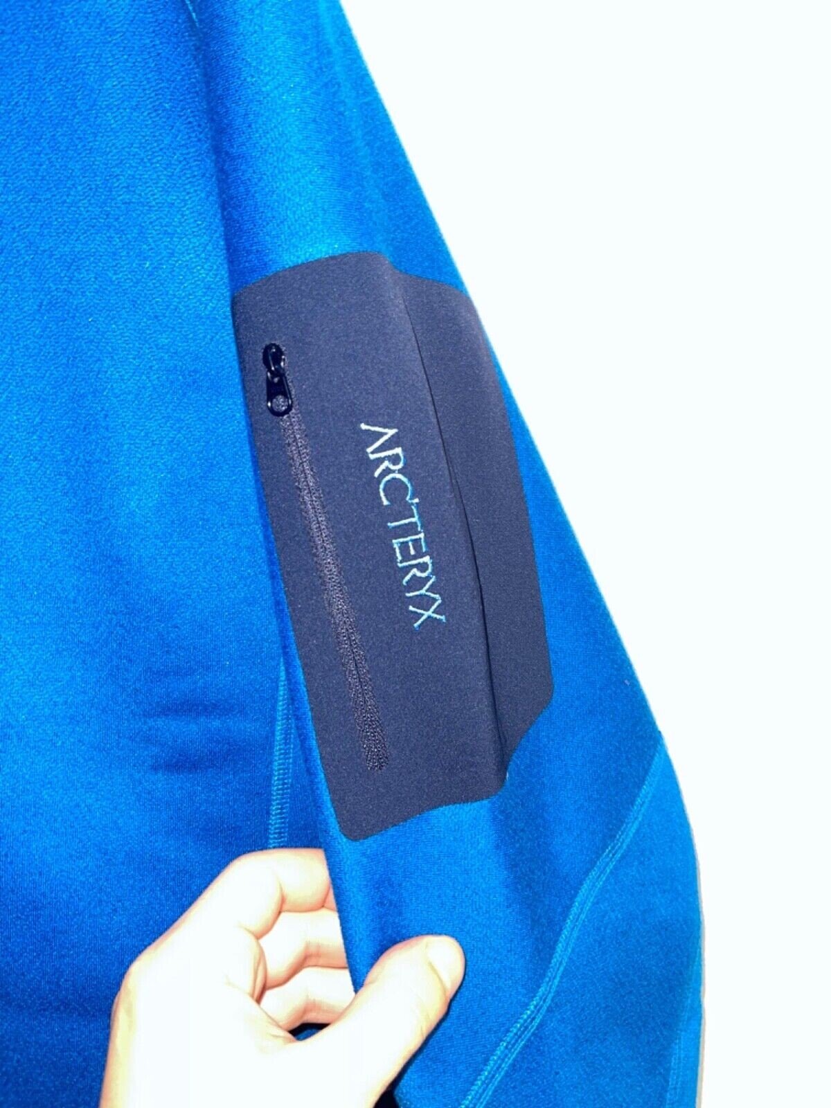 ARC'TERYX ARCTERYX SNIPER ZIP JACKET POLARTEC WIND PRO SPINA DI PESCE UOMO L MADE IN CANADA