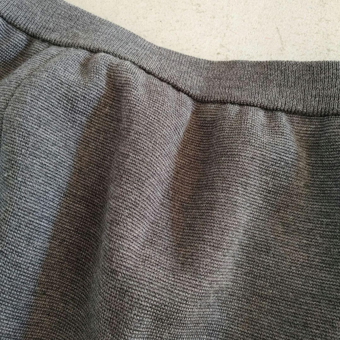 YVES SAINT LAURENT skirt cotton wool grey U Women