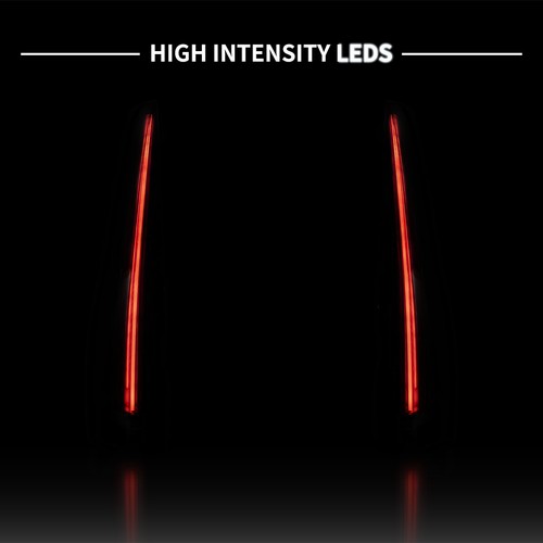 LED Tail Lights For 07-14 Chevrolet Tahoe Suburban GMC Yukon SMOKE Brake Light - Foto 7 di 11