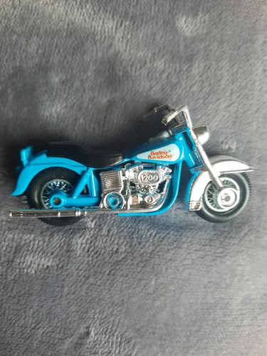 Vintage Matchbox 1980 Harley Davidson! #50 - Baby Blue! Great Condition! - Picture 4 of 9
