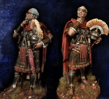 1:32 Scale Resin Model Veteran Roman General Miniature Historical Figure Unassem