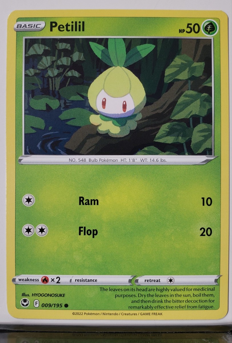 petilil pokemon card value POKMON GAME s11a 007/068 C Colorless Seed Bomb (20) Weakness Fire 2 Retreat Cost Petilil 009/195 - NM /