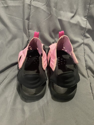 Nike Kids ’Sunray Protect 2 Sandals Pink Black 1 Youth Closed Toe Water Shoes - Picture 6 of 9