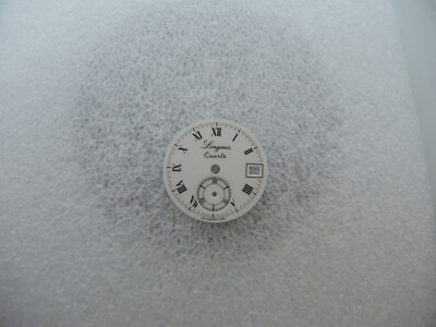 Longines Zifferblatt, Ref. 216-5198, Datum, kleine Sekunde, watch dial, Ø 19 mm