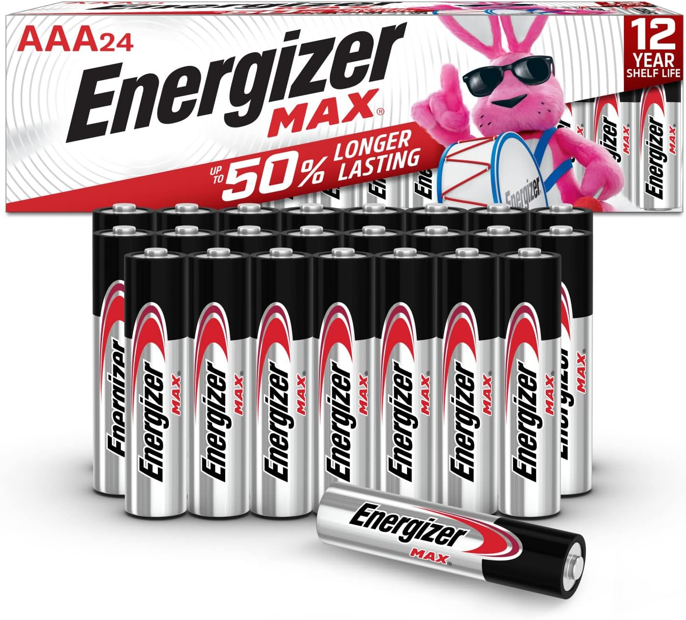 AAA Batteries, Max Triple a Max Battery Alkaline, 24 Count-image