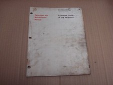 1967 Cummins Diesel H And Nh Series Operation And Maintenance Manual