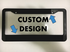 Custom Design License Frame