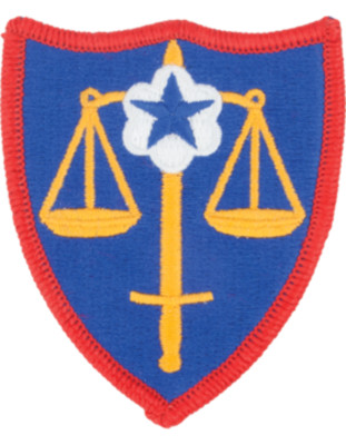 Trial Defense Service Patch - Full Color Dress Patch