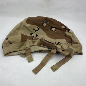 M/L US Army USMC Desert Chocolate Chip Combat Helmet Cover USGI PASGT LWH M88