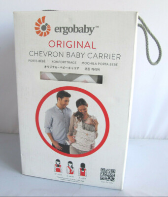 ergo baby carrier pink chevron