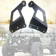 Car Upper Bar Mounting Bracket Trims Steel Off-road Roof LED Light Strip Bracket