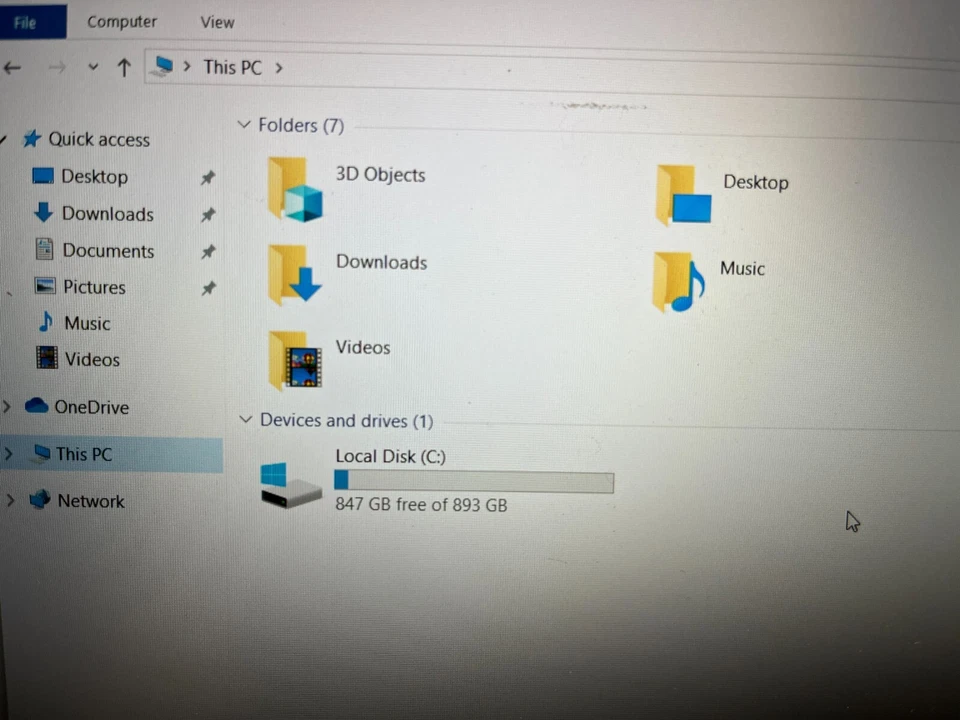 Portátil Lenovo ThinkPad P50 / intel i7 8GB RAM 960GB SSD / Problema de pantalla Foto 4 de 4