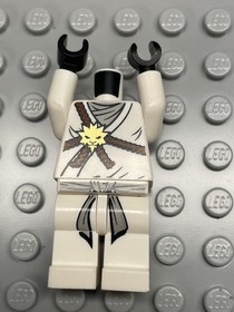 LEGO. Ninjago. Zane - The Golden Weapons minifigure from 2504, 2506, 2507. Used.
