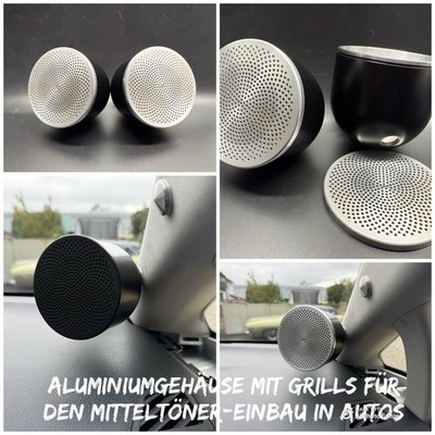 Brax Matrix ML80 Pro  , Aluminium Gehäuse für Mitteltöner  Brax