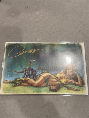 #ad ROGUE: THE SAVAGE LAND #5 SIGNED W COA 2025 SDCC J SCOTT CAMPBELL CVR F VIRGIN $118.99