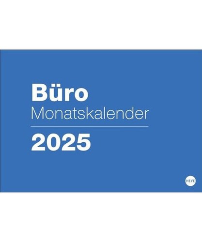 3-Monats-Wandplaner 2025 Blau - Bürokalender Mit Datumsschieber 30x39cm