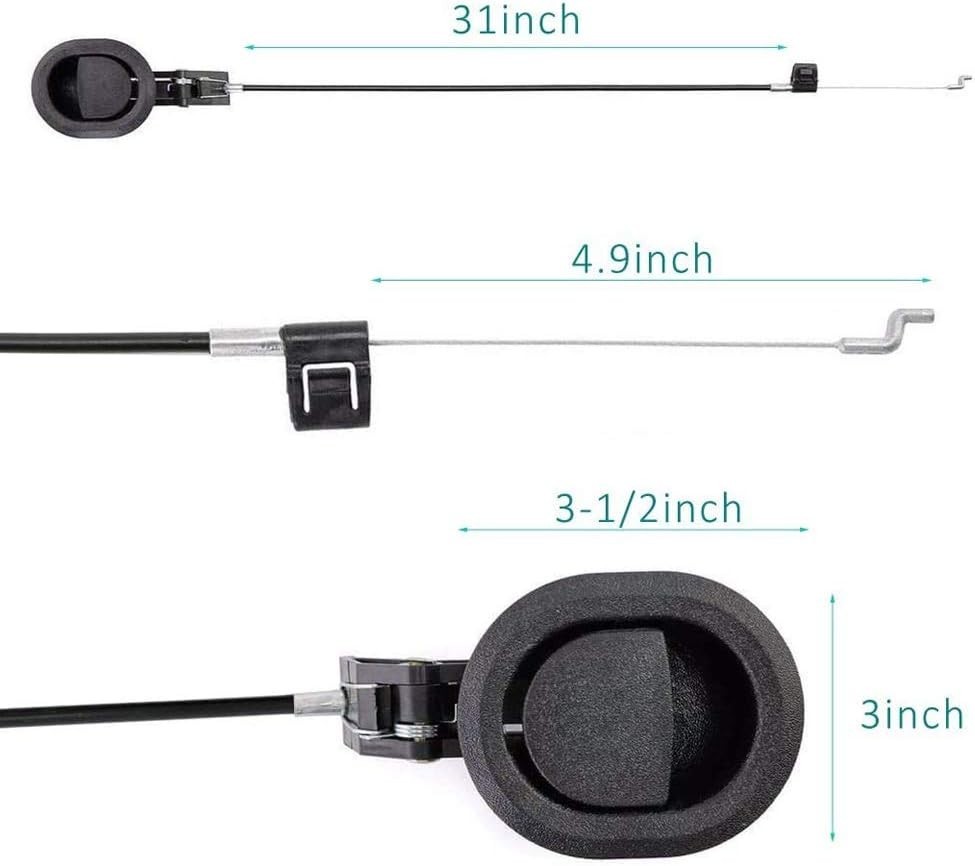 UTENEW Metal Recliner Handle & Cable Replacement Kit - Fix Your Reclining Sofa Or Chair Easily - View #5