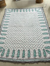 Handmade Cotton Quilt, King Queen Twin Size Blanket Throw Bedding