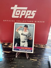 2025 Topps Heritage Max Meyer Chrome Variation Miami Marlins