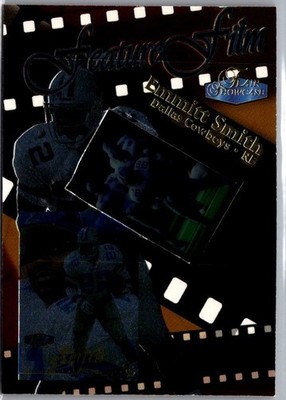 1998 Flair Showcase Feature Film Emmitt Smith #4FF HOF