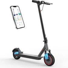 AOVOPRO 8.5" 350W E Scooter for Adults Foldable Scooter Double Shock Absorption