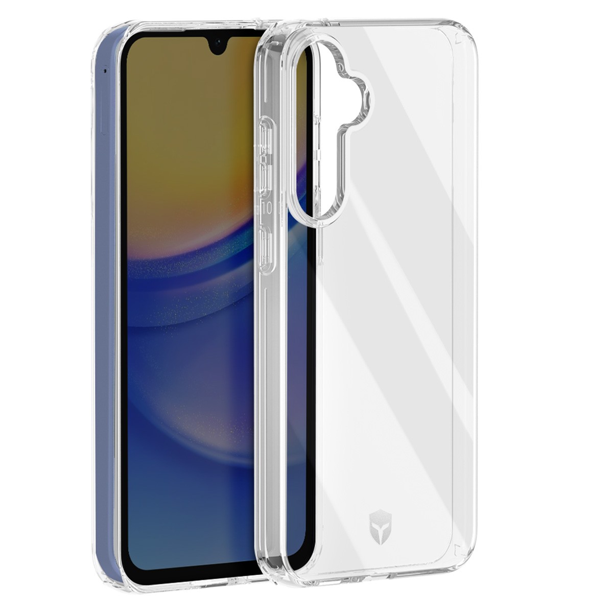 Coque Galaxy A15 4G/5G antichoc FEEL Tryax en silicone renforcé transparent