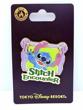 Disneyland Tokyo Japan Resort Attraction Series Pin 2024 Stitch Encounter