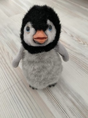 SELTEN! HASBRO FURREAL FRIENDS NEUGEBORENES PINGUIN BABY - 97554 - MIT FLASCHE