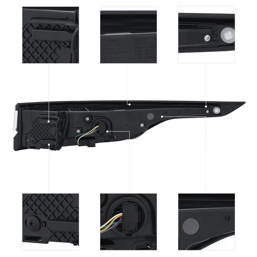 For 2018-2023 Range Rover Velar LED Tail Light Rear Brake Lamps Outer LH/RH Opt. Foto 4 de 4