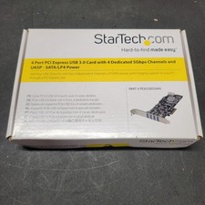StarTech PEXUSB3S44V 4 Port USB 3.0 PCIe w/ 4 Dedicated 5Gbps Channels