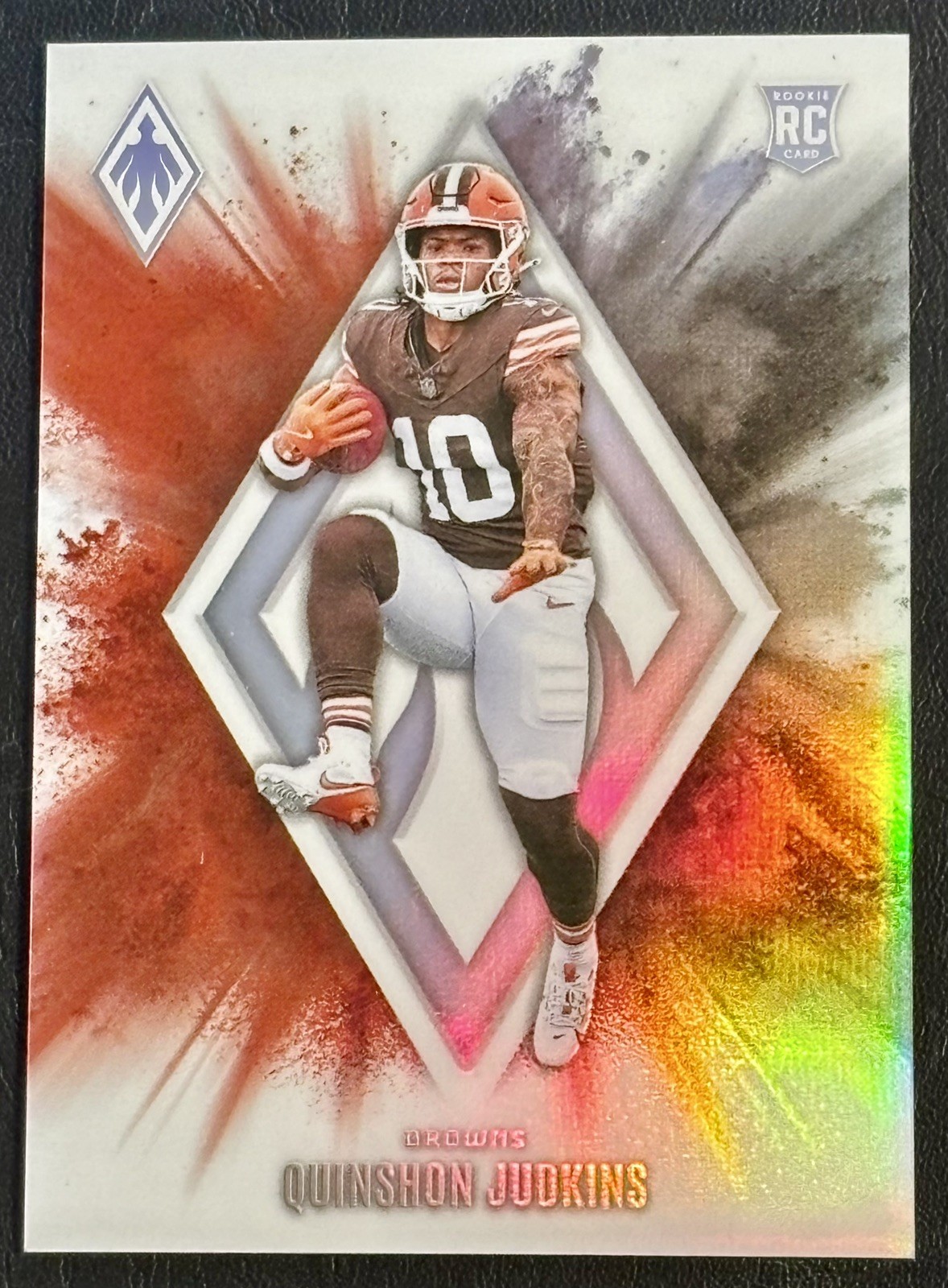 2025 Panini Phoenix Quinshon Judkins Rookie Color Blast Case Hit SSP - Browns