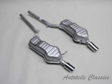 IMASAF Auspuff SET NEU für Audi A6 S6 quattro 4B C5 Avant BJ99-05 Endtopf Duplex