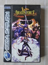 Sega Saturn PAL Dragon Force Complete Includes Case  and manual (RARE)