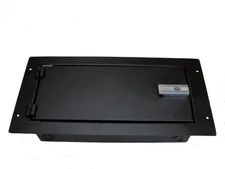 PROCRAFT FMWB-6-XX-BK 6" flush mount wall box with door - blank panel