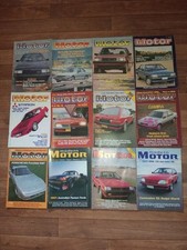 MODERN MOTOR 1982 - Australian Motoring Car Magazines x12 - January To December 