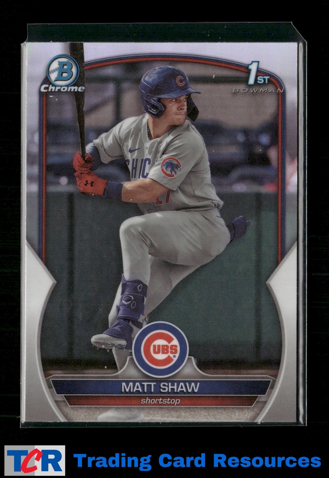 2023 Bowman Draft #BDC-33 Matt Shaw Chrome Refractor