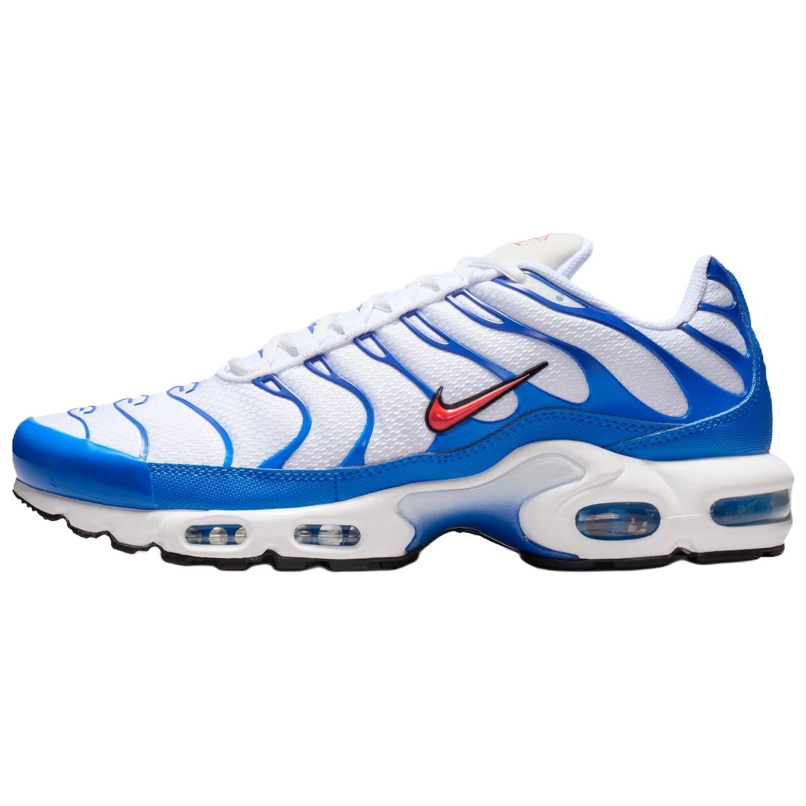 Nike Air Max Plus Running Shoes Unisex White Blue DM0032-107 Men's Size