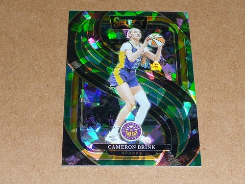 2025 Panini Select WNBA CAMERON BRINK GREEN ICE PRIZM PREMIER SPARKS #120