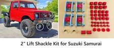 2 Lift Kit With Shackles For Suzuki Samurai Sj410sj413 2 Lift Kit With Shackles For Suzuki Samurai Sj410sj413