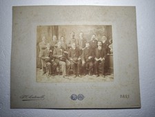 Antica Foto Gruppo Politici Notabili Baresi Fine'800/primi '900 Antonelli Bari